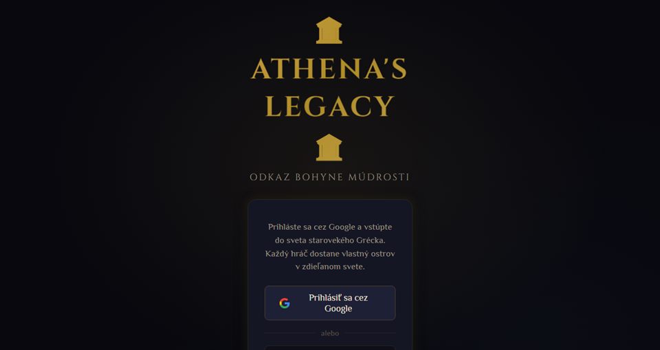 Athena's Legacy — screenshot